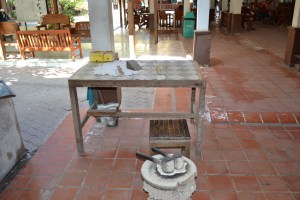 Making Sa paper from Mulberry bark