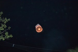 On the way to the moon....