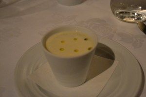 Savoury Custard with Avruga
