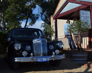 The "Old Lady" outside Torbreck vineyards