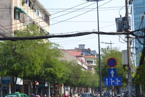 The roof at the Pittman Apartments